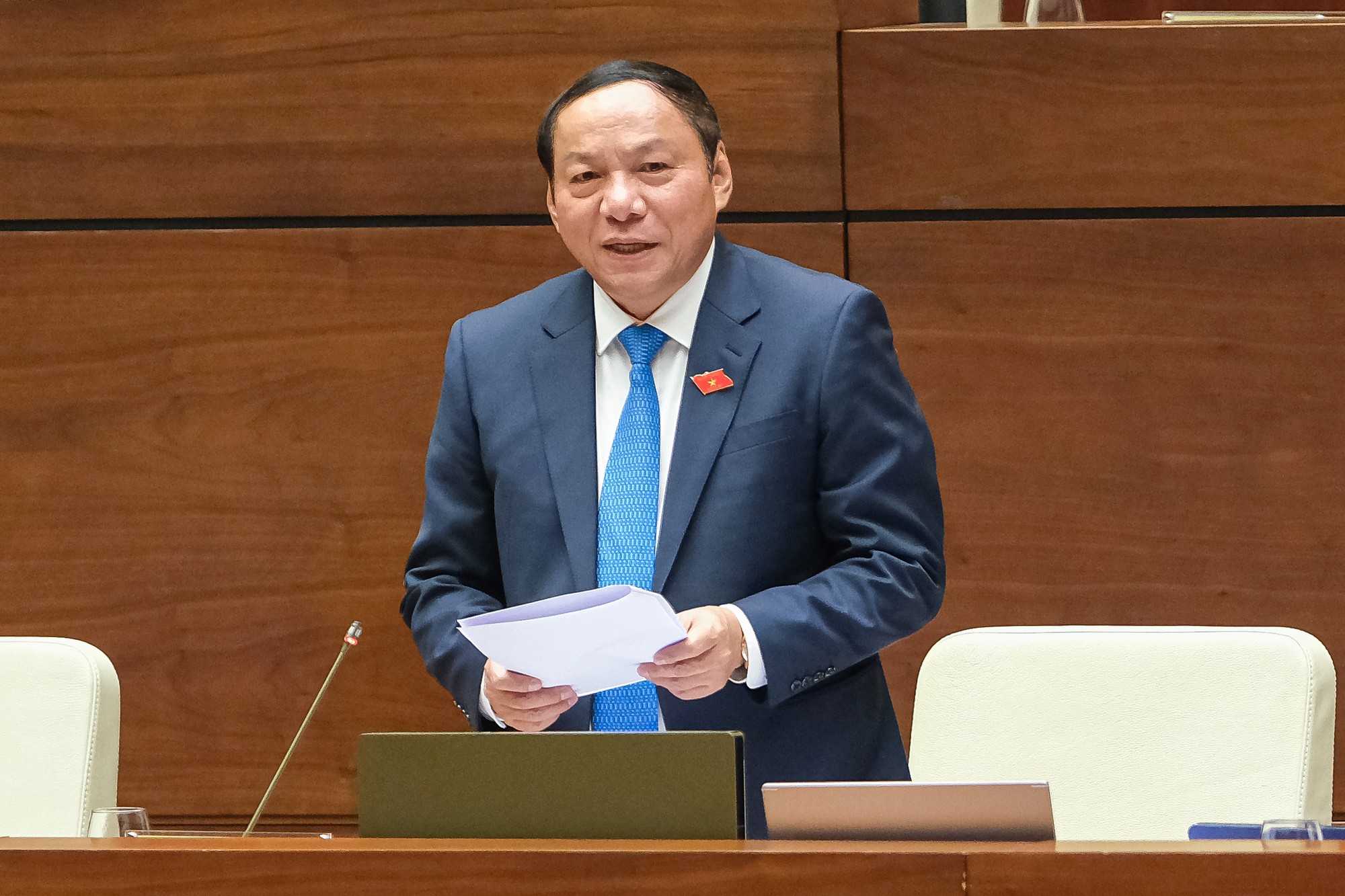Bộ VHTTDL đã gửi văn bản trả lời đến tất cả các Đoàn ĐBQH có kiến nghị trước và sau Kỳ họp thứ 3, Quốc hội khóa XV