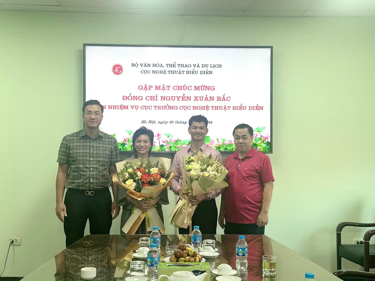 Buổi gặp mặt đầu tiên của Tân Cục trưởng NSND Nguyễn Xuân Bắc: Khởi đầu mới cho Cục Nghệ thuật biểu diễn