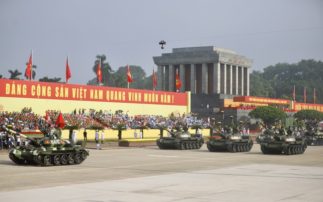 Cận cảnh dàn thiết bị, khí tài của quân đội nhân dân Việt Nam tại lễ diễu binh, diễu hành chào mừng kỷ niệm 80 năm Quốc khánh