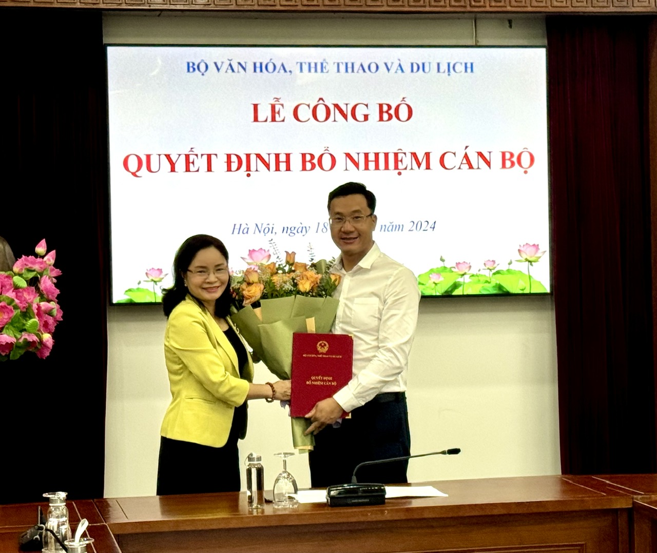 Điều động, bổ nhiệm Phó Vụ trưởng giữ chức Phó Cục trưởng Cục Nghệ thuật biểu diễn