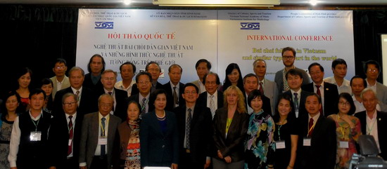 Hội thảo quốc tế về nghệ thuật Bài chòi dân gian Việt Nam