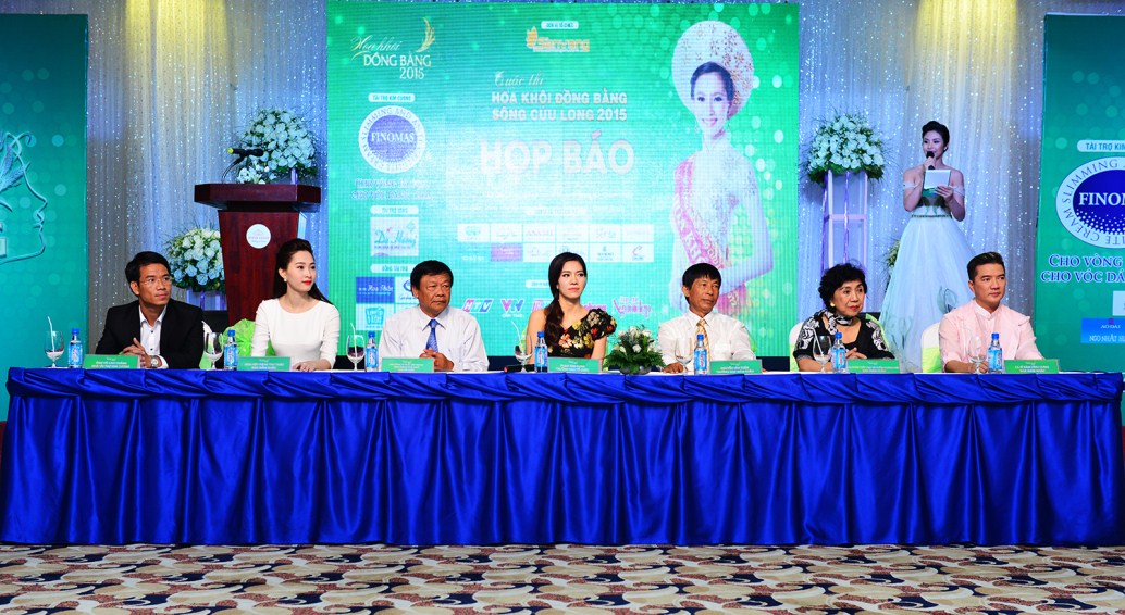 Họp báo giới thiệu vòng chung kết Hoa khôi ĐBSCL 2015