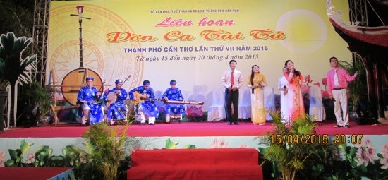 Liên hoan Đờn ca Tài tử thành phố Cần Thơ lần thứ VII/2015