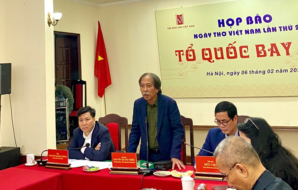 Ngày thơ Việt Nam lần thứ 23: “Tổ quốc bay lên”