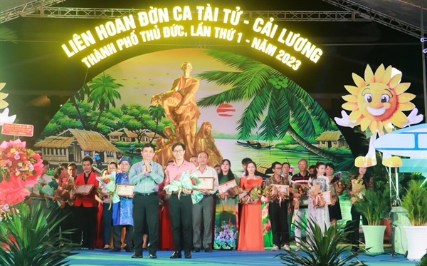 Bế mạc Liên hoan Đờn ca tài tử - Cải lương TP Thủ Đức
