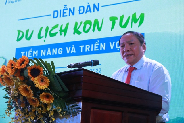Bộ trưởng Nguyễn Văn Hùng: Các doanh nghiệp du lịch hãy đến với Kon Tum để viết nên thành công của chính mình