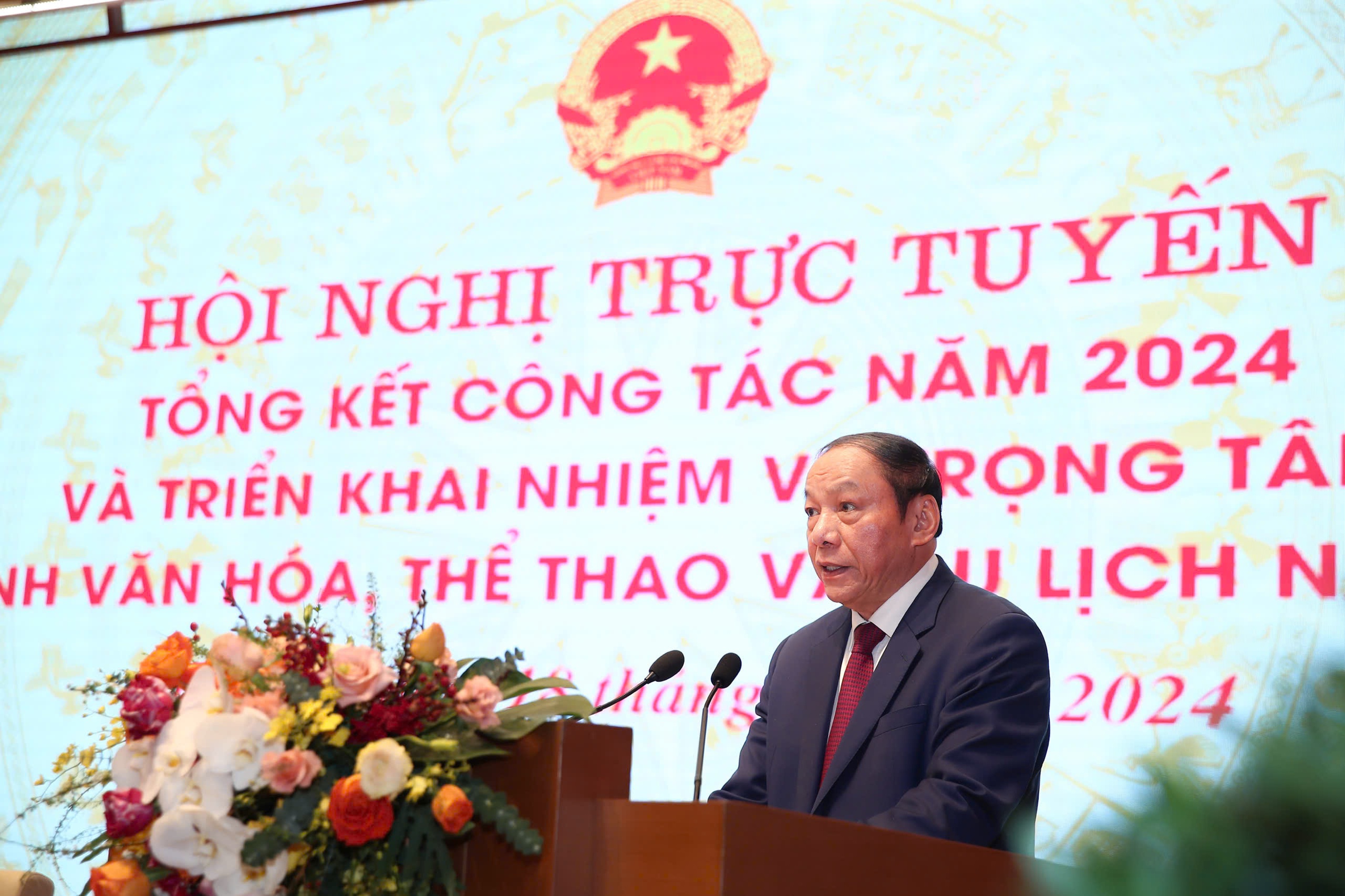 Bộ trưởng Nguyễn Văn Hùng: Nỗ lực lớn, quyết tâm cao xây dựng nền văn hóa tiên tiến, đậm đà bản sắc dân tộc để tự tin bước vào kỷ nguyên mới