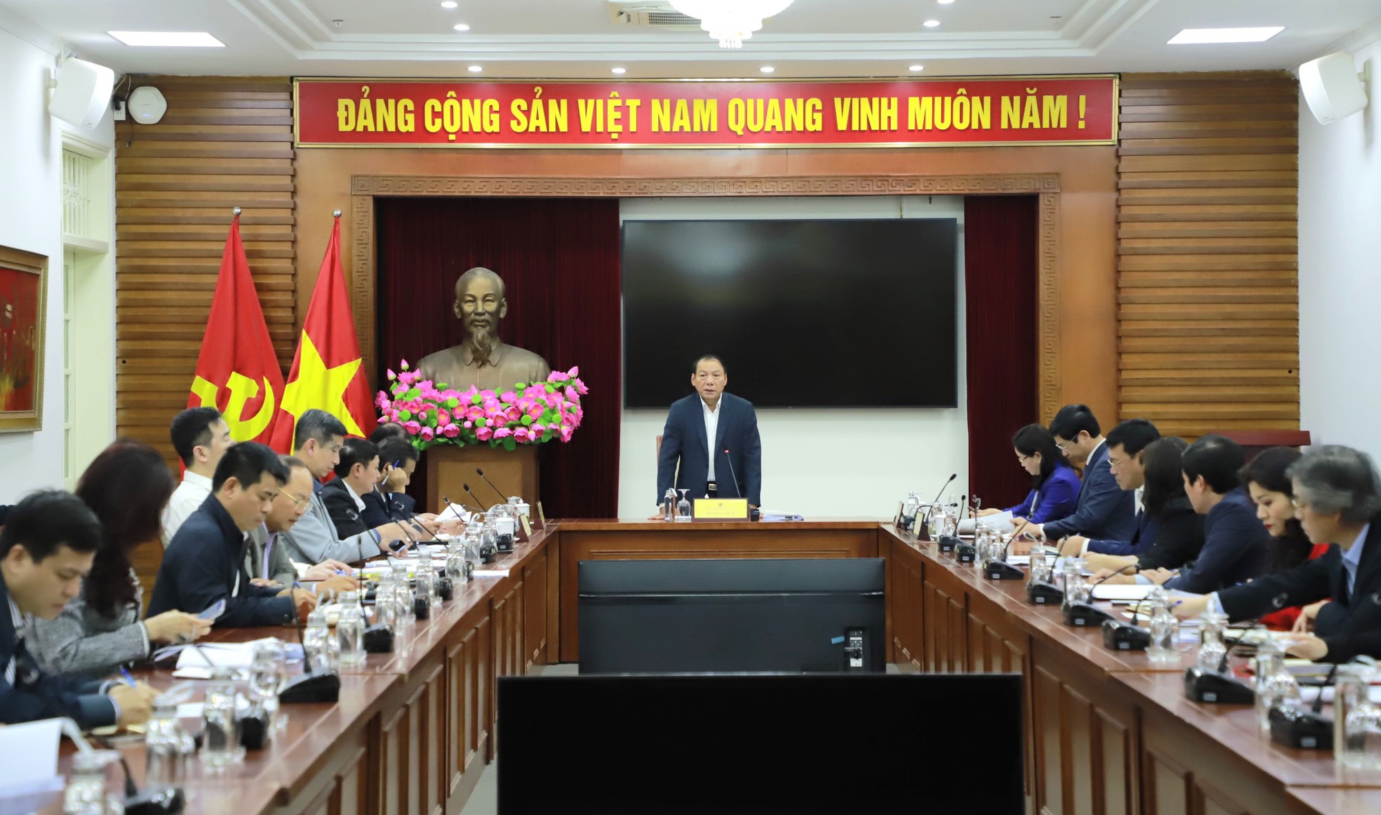 Bộ trưởng Nguyễn Văn Hùng: Tập trung cao độ cho công tác hoàn thiện thể chế trên tinh thần "từ sớm, từ xa"