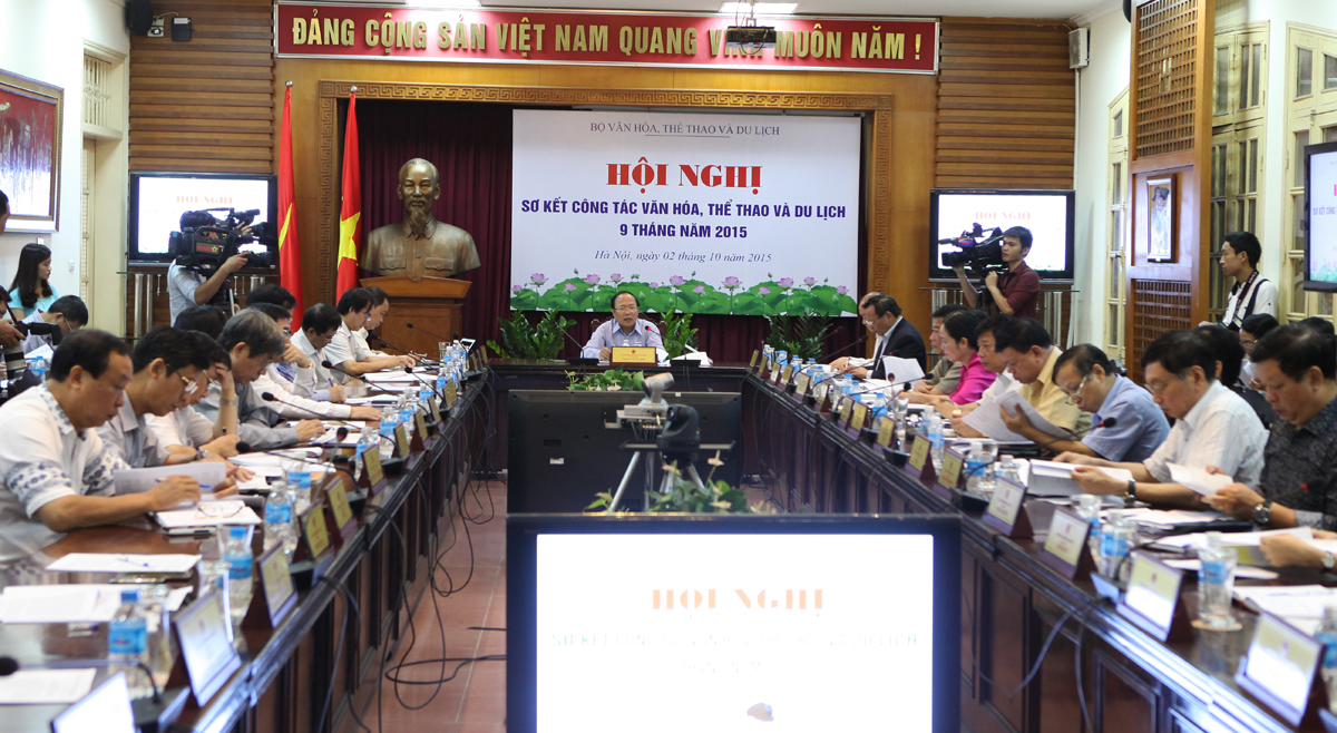 Bộ VHTTDL: Sơ kết công tác văn hóa, thể thao, du lịch và gia đình 9 tháng đầu năm 2015