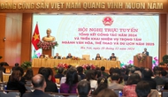 Chùm ảnh: Thủ tướng dự hội nghị toàn quốc tổng kết năm 2024 của ngành văn hóa, thể thao và du lịch