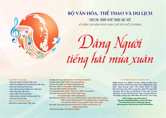 Chương trình nghệ thuật đặc biệt “Dâng Người tiếng hát mùa Xuân”: Luôn vẹn cảm xúc mỗi khi hát về Người
