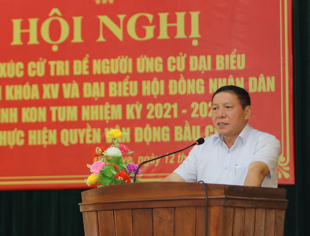 Cử tri tâm đắc thông điệp “Nói đi đôi với làm” của Bộ trưởng Nguyễn Văn Hùng