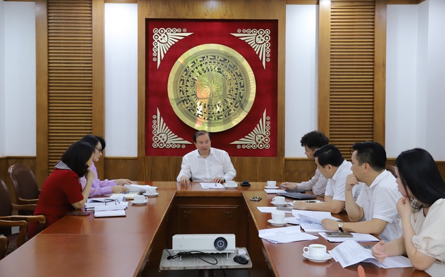Đảm bảo tiến độ xây dựng Nghị định quy định về khuyến khích phát triển văn học
