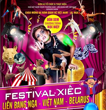 Festival xiếc Liên Bang Nga - Việt Nam - Belarus