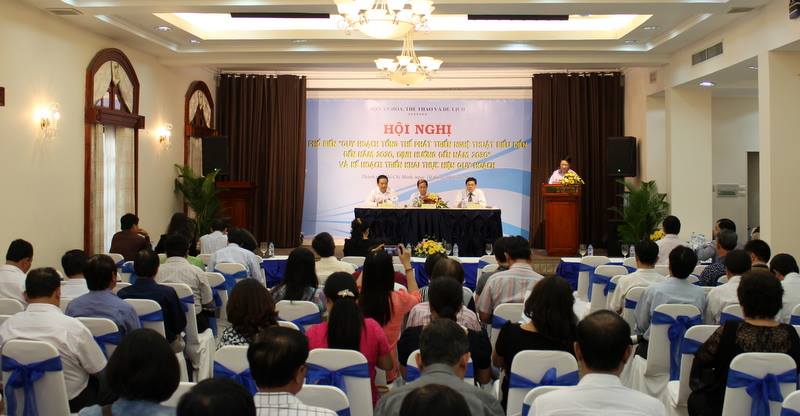 Hội nghị phổ biến Quy hoạch tổng thể phát triển nghệ thuật biểu diễn