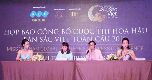 Họp báo công bố Cuộc thi "Hoa hậu Bản sắc Việt toàn cầu 2016"