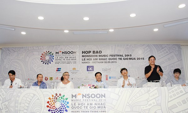 Họp báo công bố Lễ hội âm nhạc quốc tế gió mùa lần thứ 2