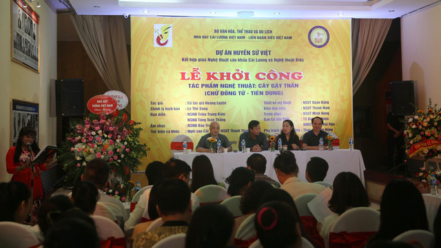 Lần đầu kết hợp xiếc và cải lương trong vở “Cây gậy thần”