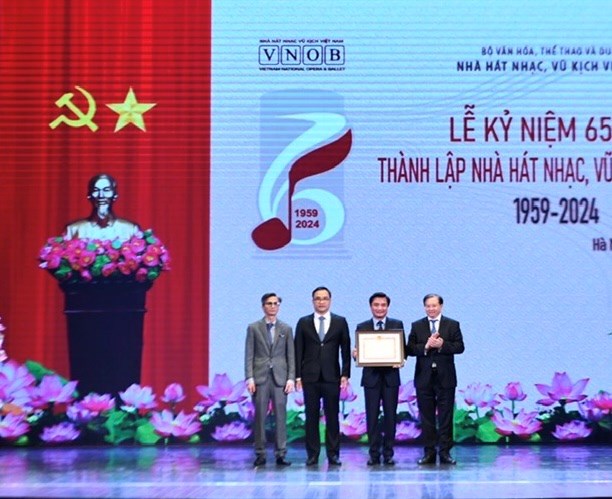 Lễ Kỷ niệm 65 năm Ngày thành lập Nhà hát Nhạc Vũ Kịch Việt Nam