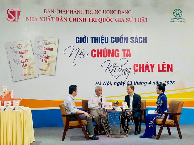 “Nếu chúng ta không cháy lên” – tập bút ký chính luận của nhà văn Ma Văn Kháng