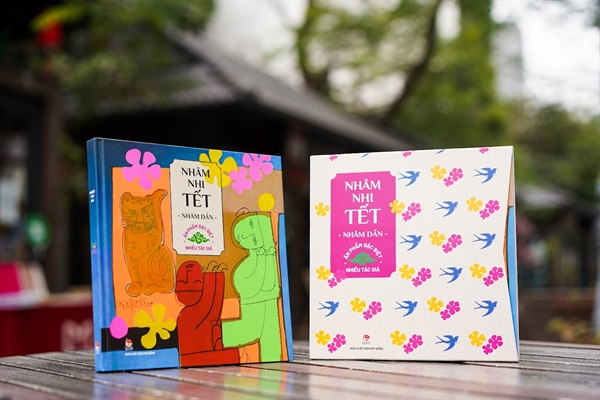 Sách Tết đầy ắp kệ