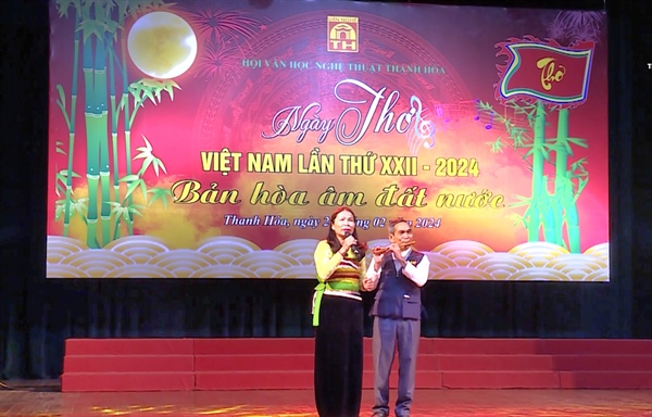 Sôi nổi Ngày thơ Việt Nam 2024 tại Thanh Hóa