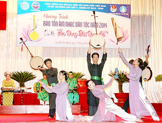 TP.HCM: Đưa âm nhạc dân tộc đến với sinh viên