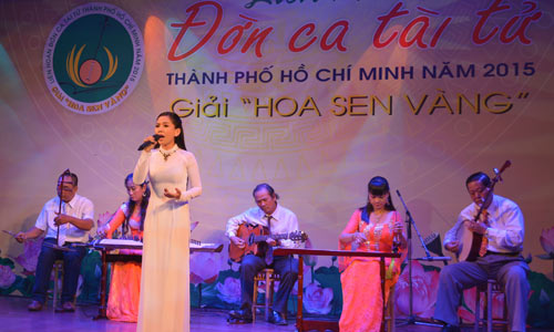 TP.HCM: Trao giải Liên hoan đờn ca tài tử Hoa sen vàng 2015