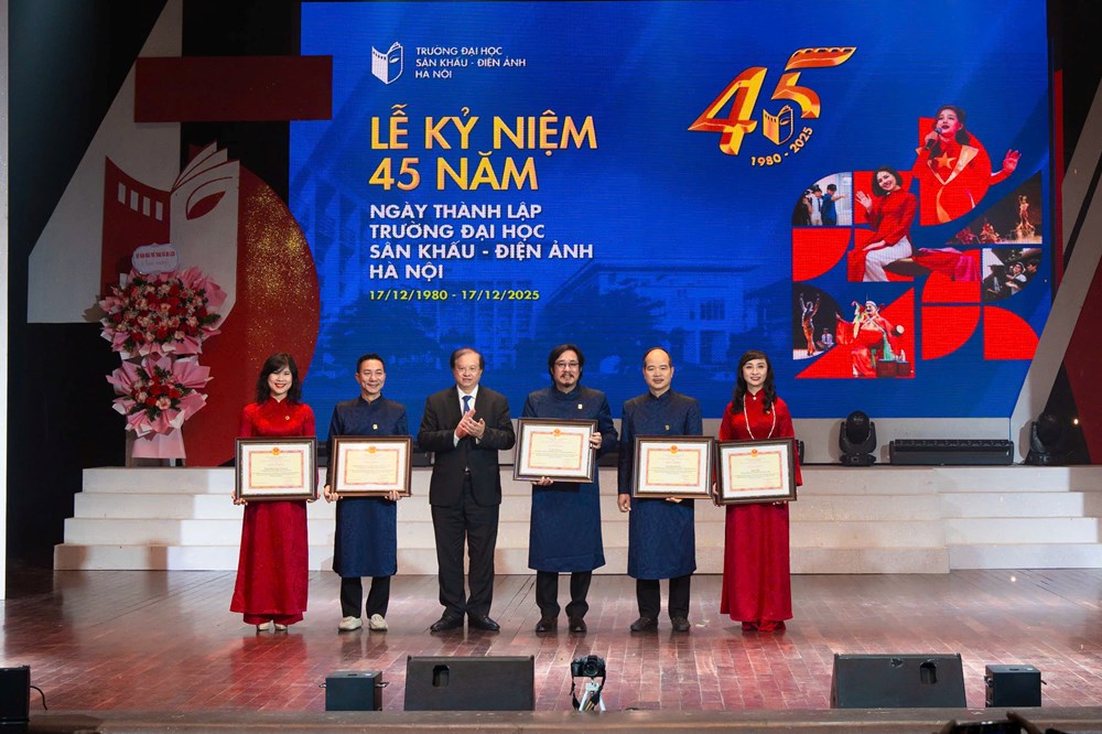 Trường Đại học Sân khấu – Điện ảnh Hà Nội: Hành trình 45 năm “gieo mầm” sáng tạo