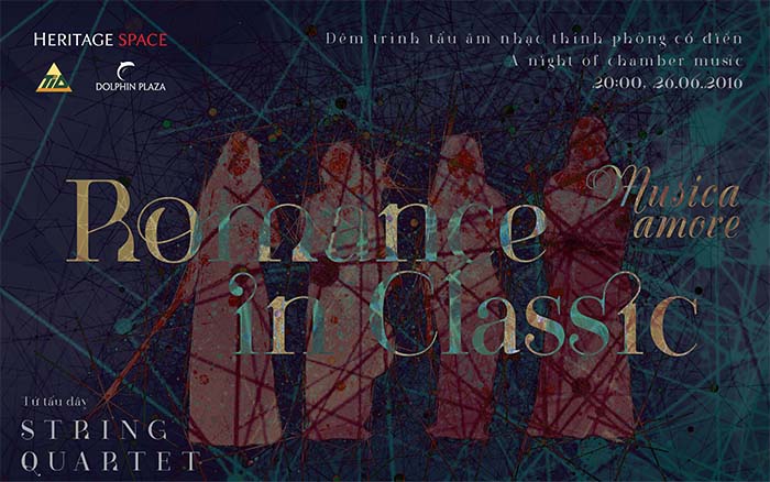 Tứ tấu đàn dây Musica Amore hội ngộ khán giả trong đêm nhạc thính phòng “Romance in Classic”