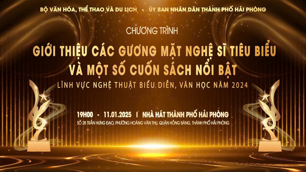 Vinh danh các gương mặt nghệ sĩ tiêu biểu và một số cuốn sách nổi bật