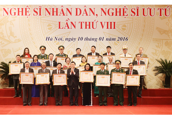 Vinh danh Nghệ sĩ nhân dân, Nghệ sĩ ưu tú