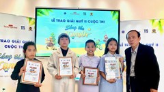 Vinh danh những cây bút "nhí" xuất sắc qua Cuộc thi “Sáng tác cùng Dế”