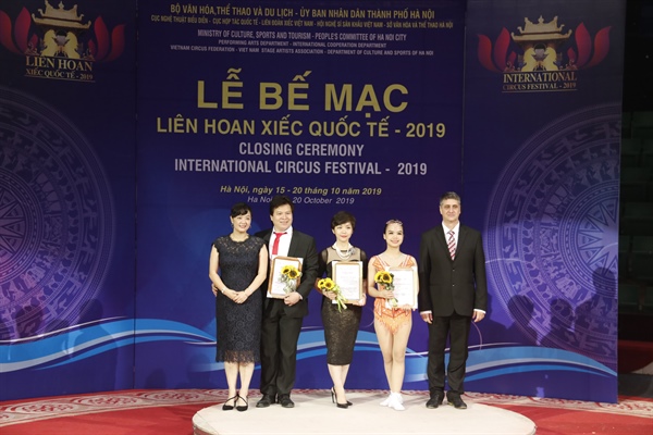Xiếc Việt Nam thắng lớn tại Liên hoan Xiếc quốc tế 2019