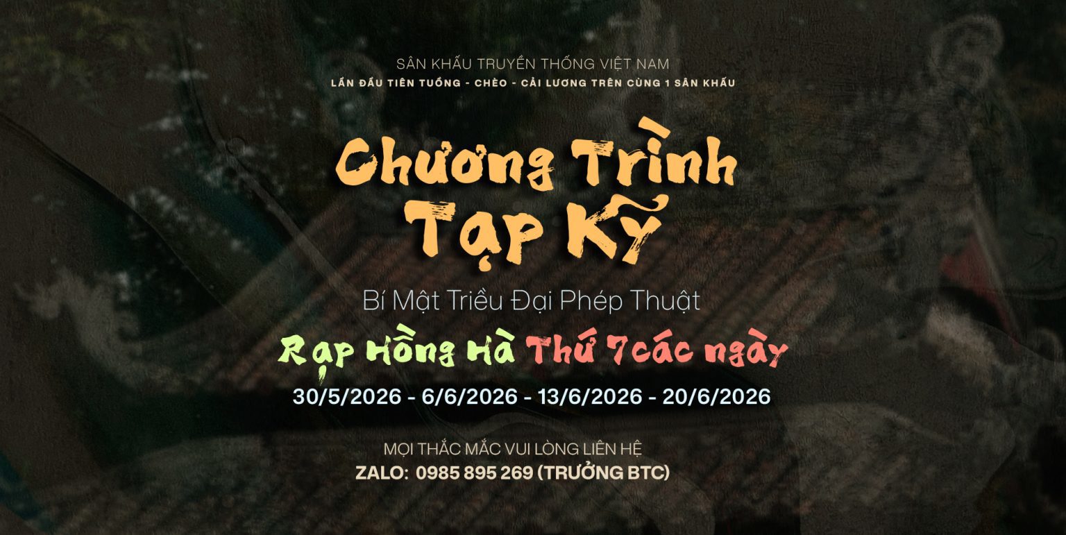 Lần đầu tiên Tuồng, Chèo, Cải lương hội tụ trên cùng một sân khấu
