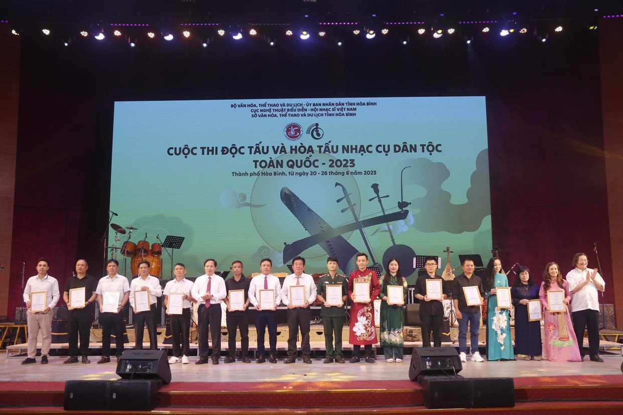 Lễ Bế mạc Cuộc thi Độc tấu và Hòa tấu nhạc cụ dân tộc toàn quốc - 2023