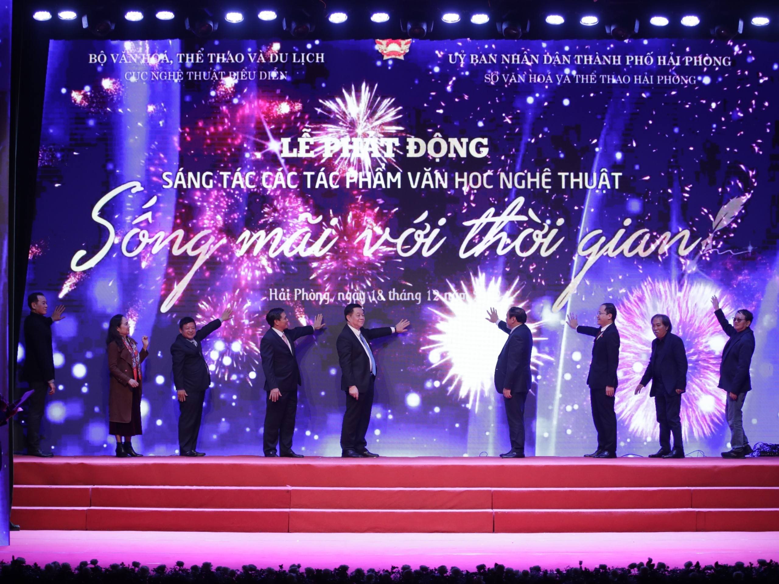 Lễ phát động sáng tác VHNT Sống mãi với thời gian: "Ở một tầm cao mới, quy mô chưa từng có"