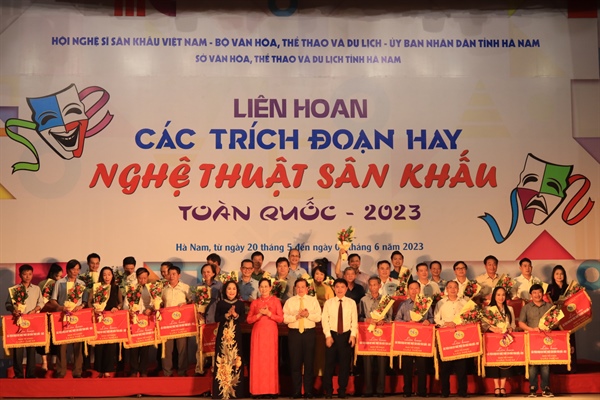 Liên hoan các trích đoạn hay nghệ thuật sân khấu toàn quốc năm 2023: Tìm kiếm những tài năng đích thực