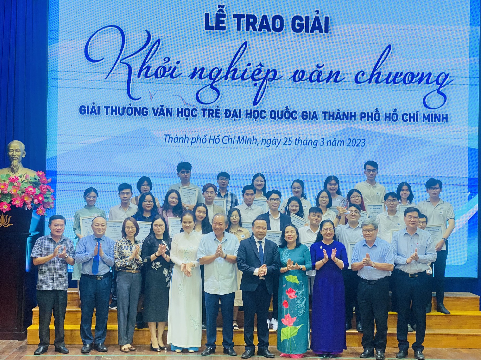 Trao Giải thưởng Văn học Trẻ 2022
