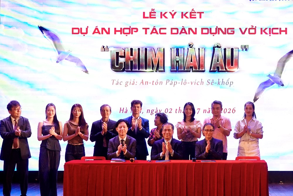 Vở kịch "Chim Hải âu": Dấu ấn hợp tác giữa sân khấu kịch Việt Nam và Nhật Bản